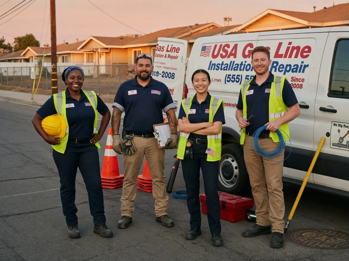 Gas Line Installation company in Edgerton, OH